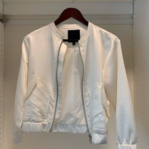 Dolce Vita Satin Cream Jacket